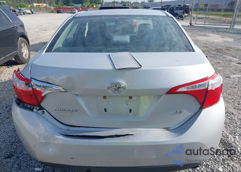 2016 Toyota Corolla Le из США, поврежденный, VIN 2T1BURHEXGC619464